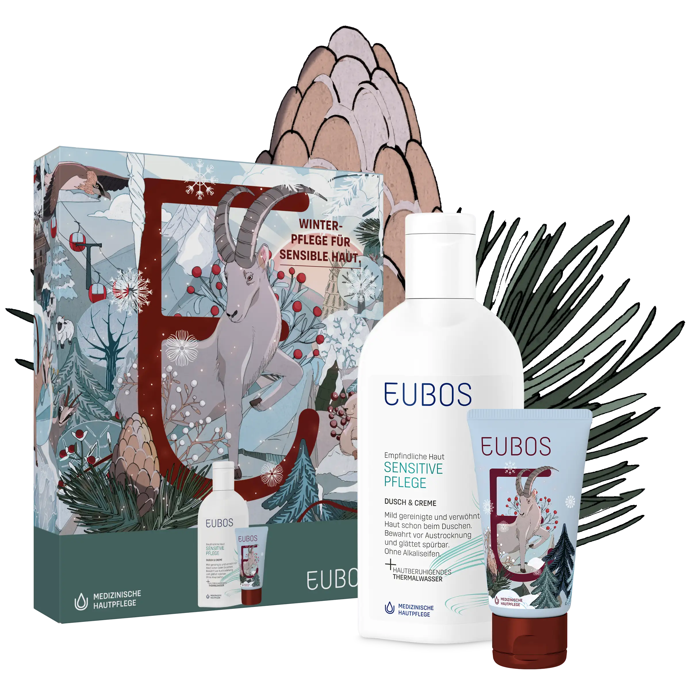 Geschenkset Sensitive Pflege Dusch & Creme