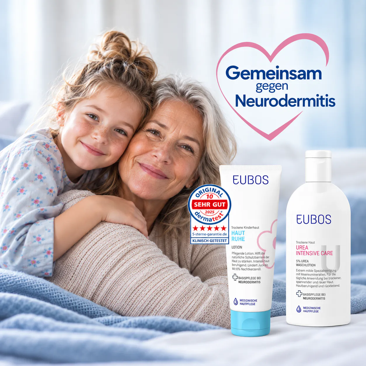 Gemeinsam gegen Neurodermitis – EUBOS Kampagne